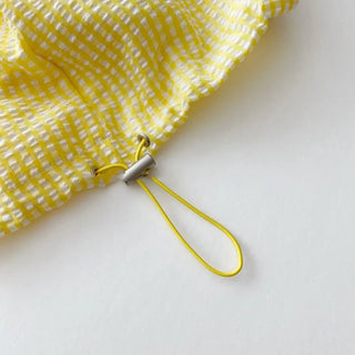 Checkered Lightweight Zip Up Jacket - RYAN AND REMI