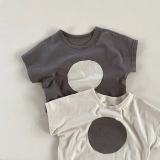 Circle Patch T-Shirt - RYAN AND REMI