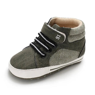 Boys High Top Velcro Sneakers - RYAN AND REMI