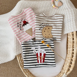 Striped Button Up Jumpsuit - RYAN AND REMI