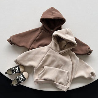 Loose Hooded Sweatshirt - RYAN AND REMI