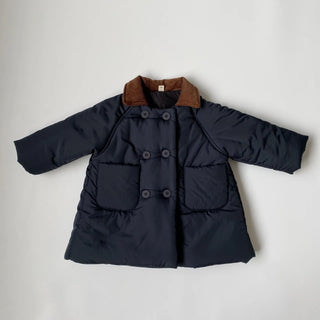 Corduroy Collar Parka Jacket - RYAN AND REMI