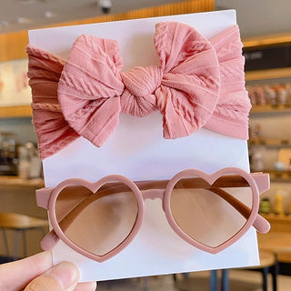 Headband with Heart Glasses - RYAN AND REMI