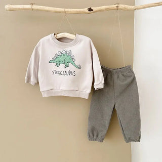 Dinosaur Sweater Pants Set - RYAN AND REMI