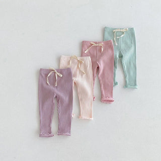 Girls Slim Straight Leggings - RYAN AND REMI