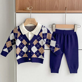 Classic Checkered Sweater Set - RYAN AND REMI