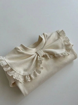 Lace Collar Top - RYAN AND REMI