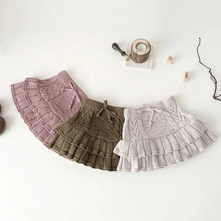 Knitted Pleated Shorts - RYAN AND REMI