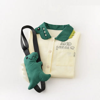 Dinosaur Jumpsuit w Bag - RYAN AND REMI