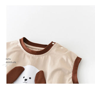 Doggy Print Bodysuit - RYAN AND REMI