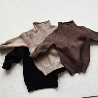 Soft Turtleneck Pullover Sweater - RYAN AND REMI