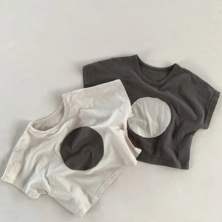 Circle Patch T-Shirt - RYAN AND REMI