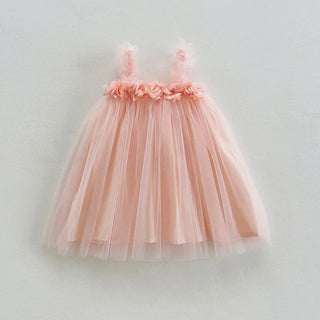 3D Flower Mesh Dress - RYAN AND REMI