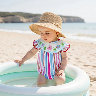 Stripe Summer Day Romper - RYAN AND REMI