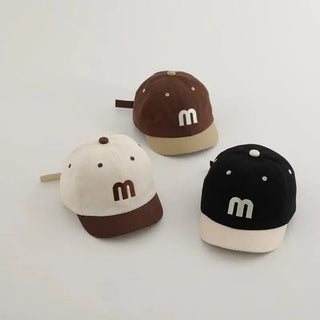 Letter M Peaked Cap - RYAN AND REMI