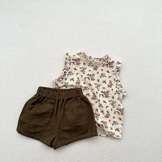 Ruffle Sleeveless Top - RYAN AND REMI