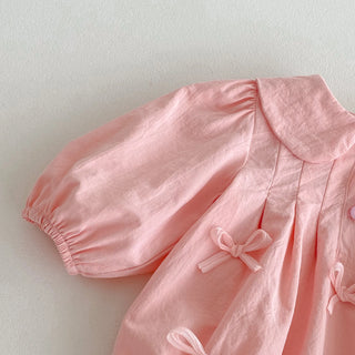 Pink Ribbon Romper - RYAN AND REMI