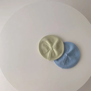 Kids Solid Beret Hat - RYAN AND REMI