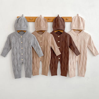 Oma Knit Romper Set