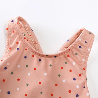 Cute Backless Floral One-piece Swimsuit - RYAN AND REMI