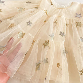 Star Mesh Dress - RYAN AND REMI