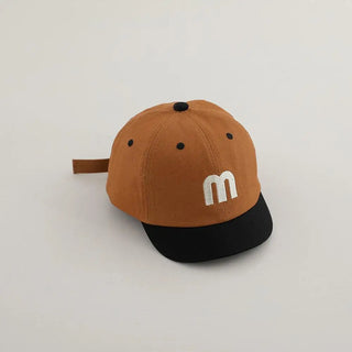 Letter M Peaked Cap - RYAN AND REMI