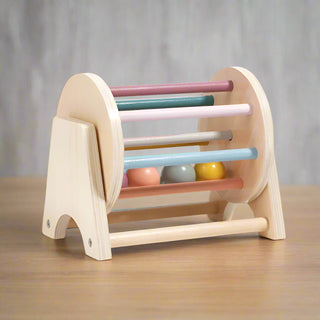 Montessori Wooden Spinning Drum - RYAN AND REMI