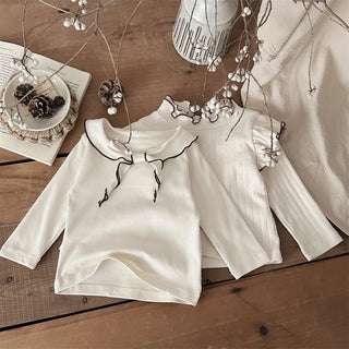 Long Sleeve Frill Top - RYAN AND REMI