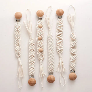 Cotton Tassel Pacifier Chain for Newborn - RYAN AND REMI