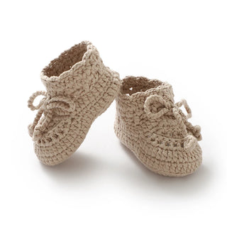 Newborn Handmade Crochet Baby Shoes - RYAN AND REMI