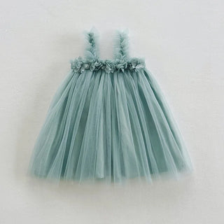 3D Flower Mesh Dress - RYAN AND REMI