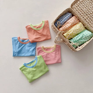 Checkered Playtime Shorts Set - RYAN AND REMI