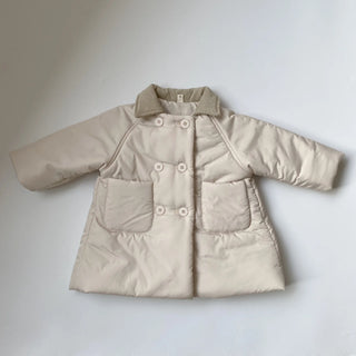 Corduroy Collar Parka Jacket - RYAN AND REMI