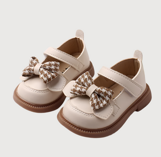 Girls Retro Bow Tie Shoes - RYAN AND REMI