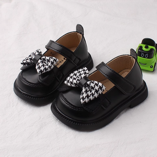 Girls Retro Bow Tie Shoes - RYAN AND REMI