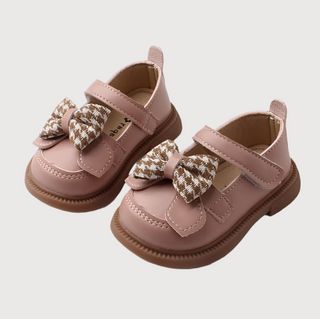 Girls Retro Bow Tie Shoes - RYAN AND REMI