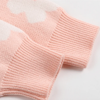 Pink Flower Knitted Set - RYAN AND REMI