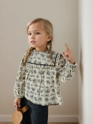 Vintage Style Blouse Dress - RYAN AND REMI