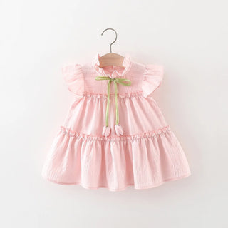 Tulip Fly Sleeve  Dress - RYAN AND REMI