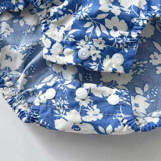 Lace Ribbon Romper Set - RYAN AND REMI