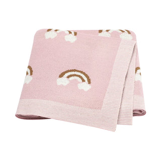 Rainbow Swaddle Wrap Stroller Blankets - RYAN AND REMI