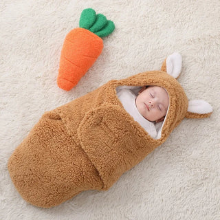 Newborn Plush Bunny Swaddle - RYAN AND REMI