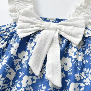 Lace Ribbon Romper Set - RYAN AND REMI