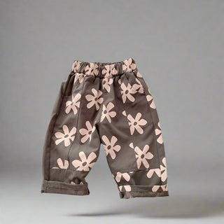 Retro Flower Loose Pants - RYAN AND REMI
