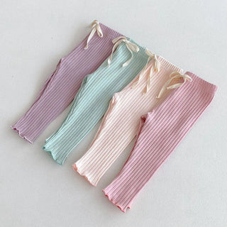 Girls Slim Straight Leggings - RYAN AND REMI