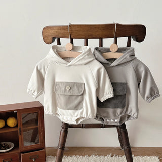 Solo Pocket Hooded Bodysuit - RYAN AND REMI
