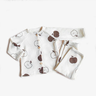 Waffle Cotton Pajama Set - RYAN AND REMI