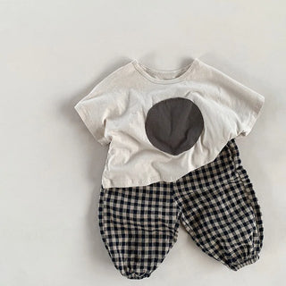 Circle Patch T-Shirt - RYAN AND REMI