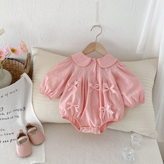 Pink Ribbon Romper - RYAN AND REMI