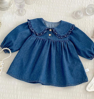 Denim Peter Pan Sister Outfit - RYAN AND REMI